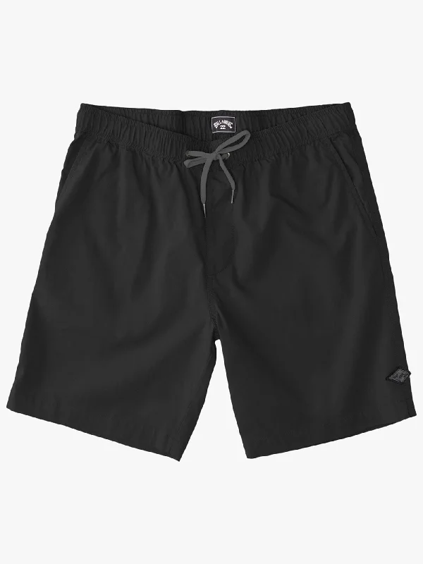 Street-Friendly Wear Layback Twill Shorts