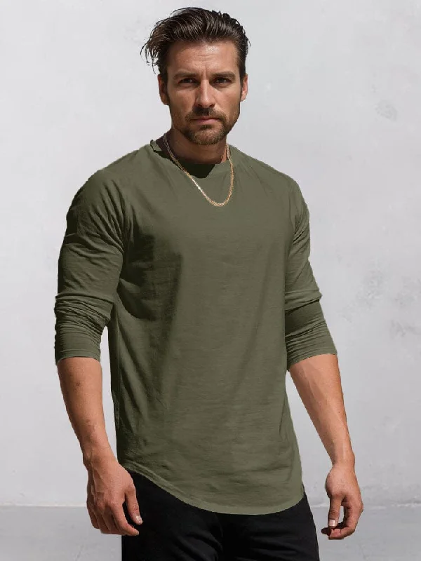 Trendy Apparel Comfort Long Sleeves T-shirt