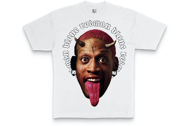 All-Purpose Wear White Vlone X Rodman ANGEL VS DEMON TSHIRT