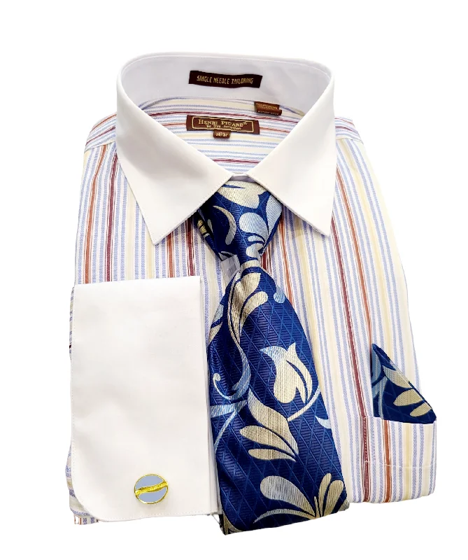 Sport Chic Henri Picard Dress Shirt Set