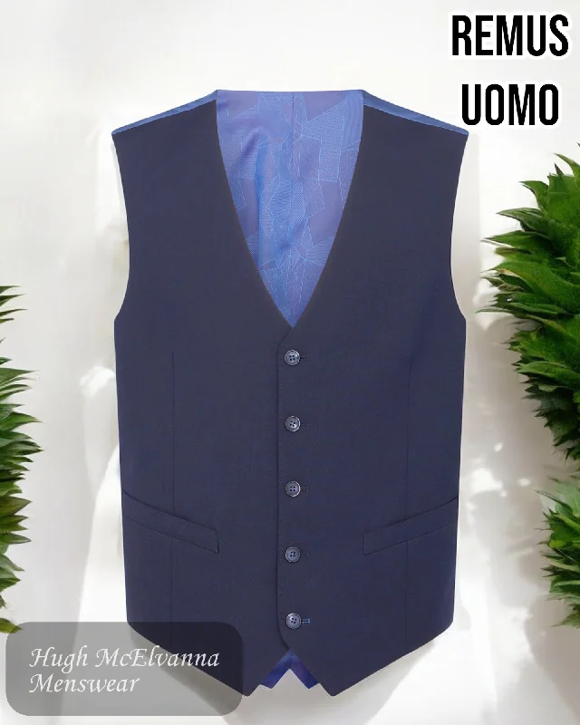 Flexible Outerwear Remus Uomo Navy Palucci Waistcoat - 517709/79