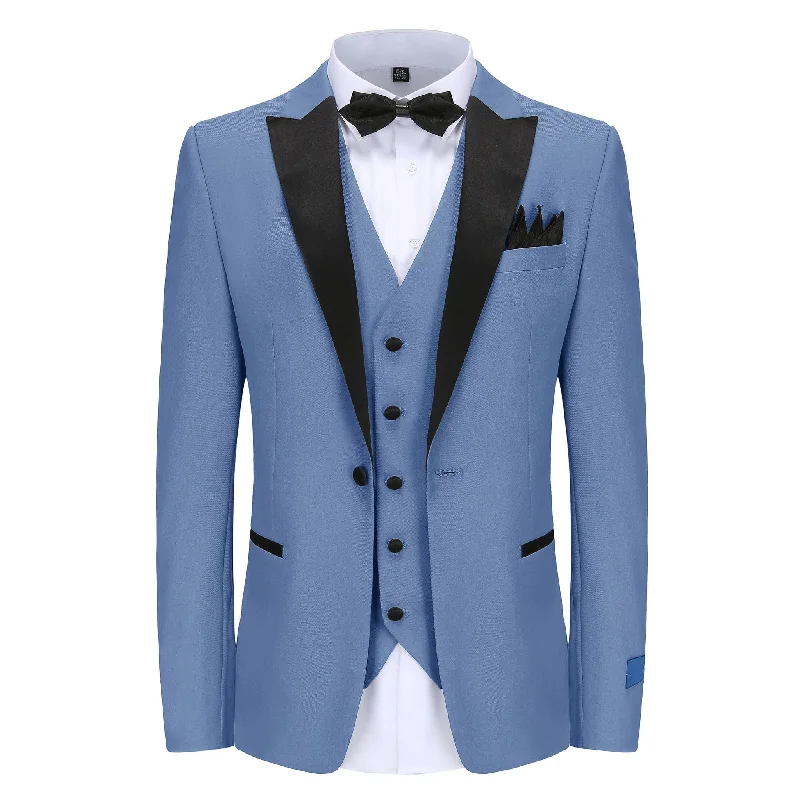 Functional Tops SLIM FIT TUXEDO/TX500/SLATE_BLUE