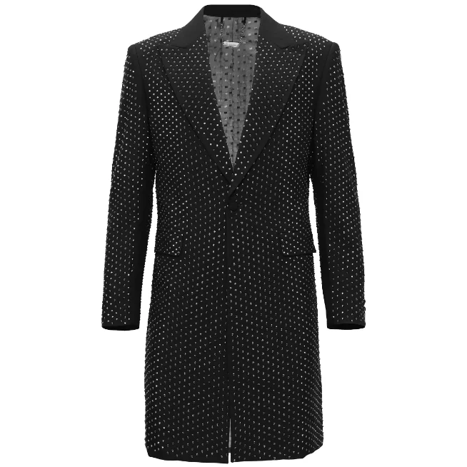 Comfy Outerwear Sparkle The Night Away BLACK/SILVER