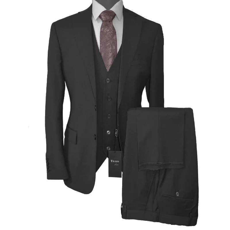 Everyday Comfort Wear TIGLIO/DOLCETTO SUIT/BLACK