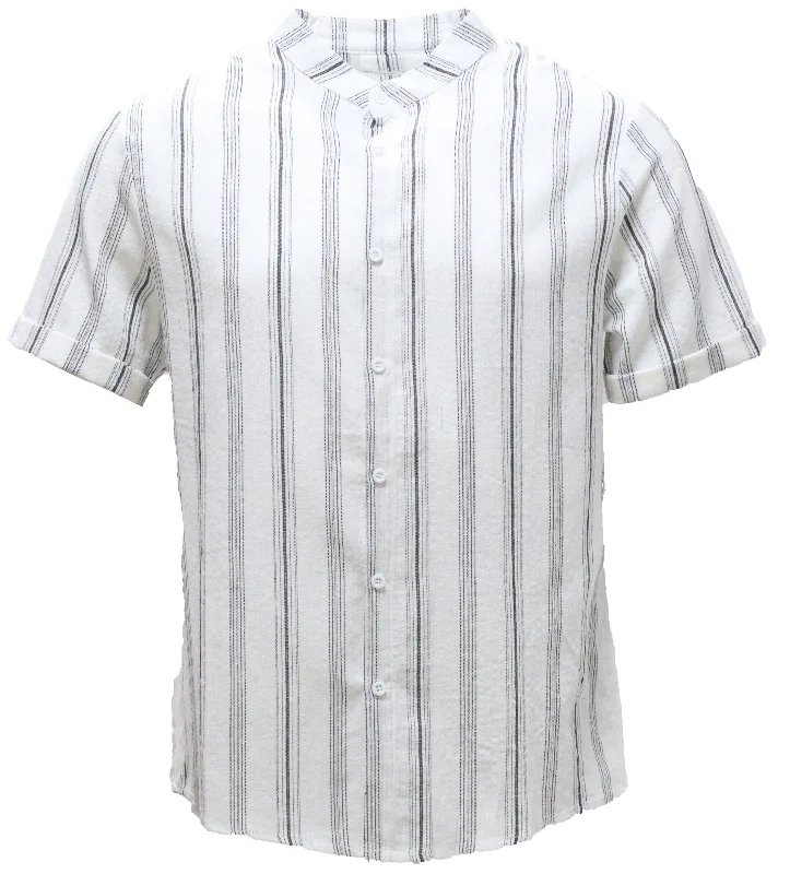 Weekend Wear Mens S/Slvs Printed Shirts With Round Neck Collar