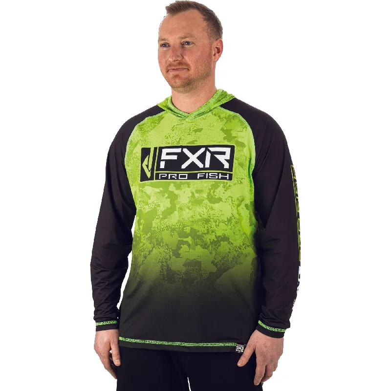 Stylish Tops Men's FXR Derby Air UPF Pullover Hoodie