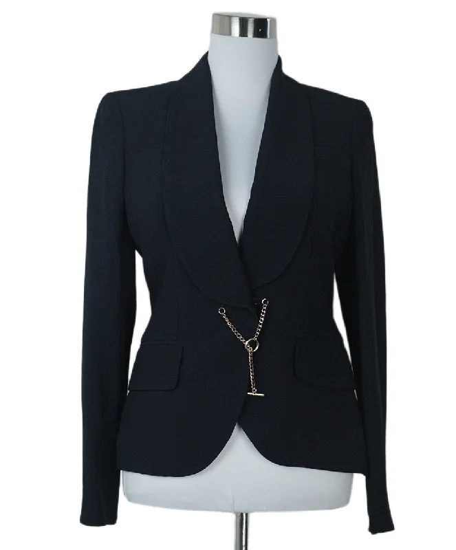 Lightwear Options Alexander McQueen Navy Blazer sz 6