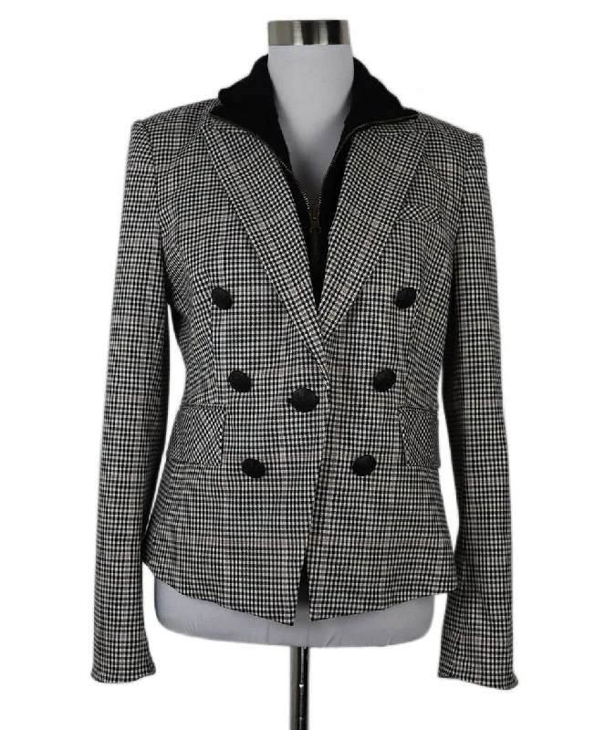 Urban Look Veronica Beard Black & White Blazer sz 10