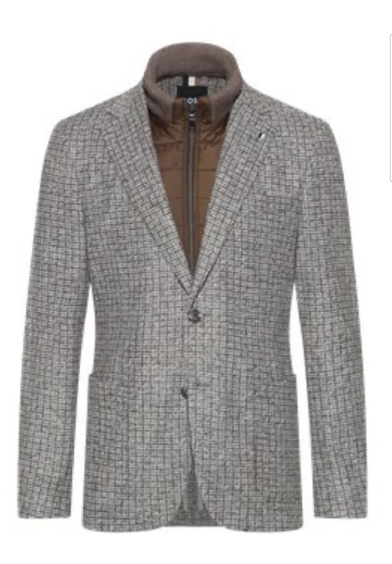 Classic Jackets C-Hanry Sportcoat with Bib 50479507 041 silver