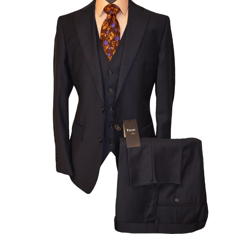 Laid-Back Essentials TIGLIO LUXE / DOLCETTO VESTED MODERN FIT SUIT