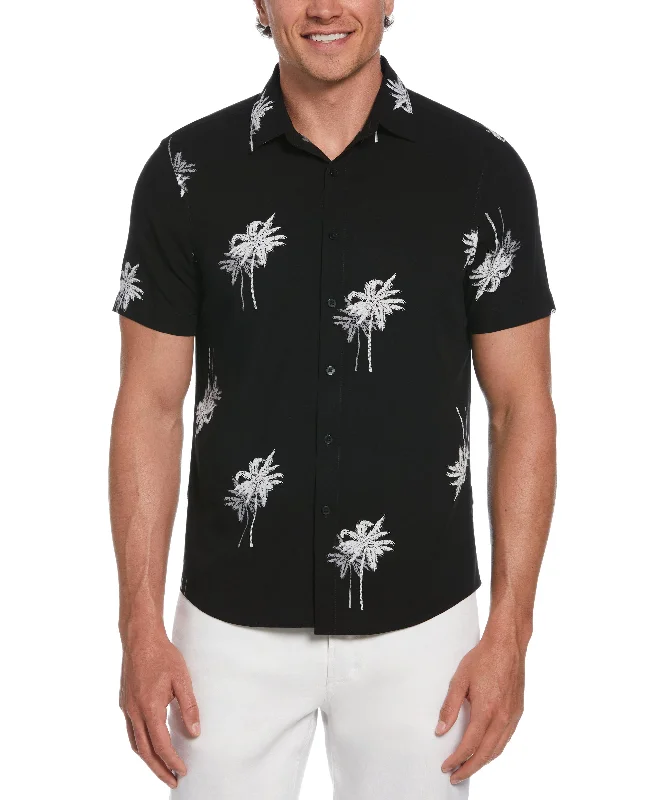 Outdoor Clothing Palms Print Shirt