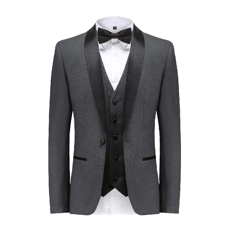 All-Weather Wear SLIM FIT TUXEDO/TX300/CHARCOAL