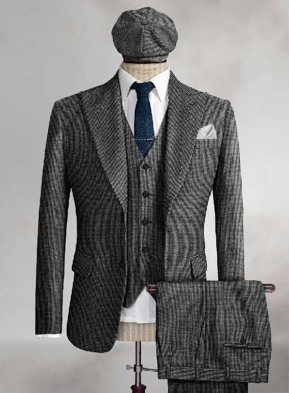 Soft Jackets Arthur Shelby Peaky Blinders Gray Tweed Suit