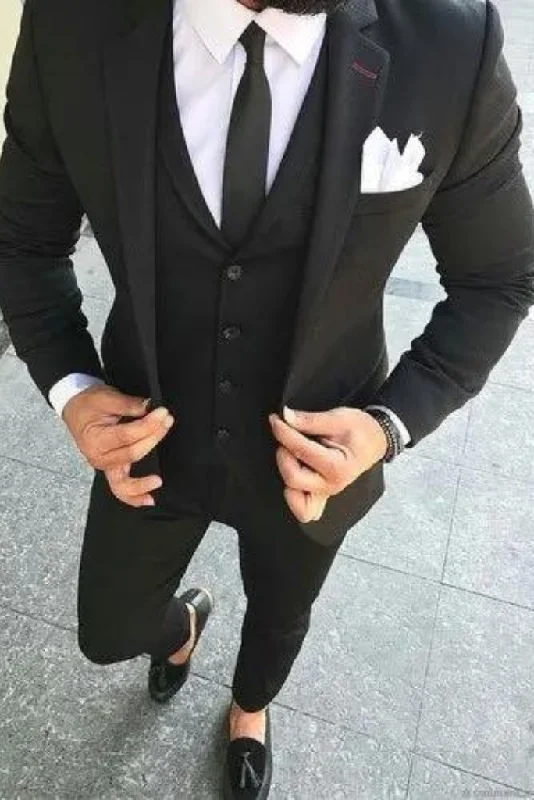 All-Purpose Wear Men's 3 Piece Suit Wedding Suit Formal Slim Fit Suit Dinner Suit Party Wear Tailoring Bespoke Prom Wear