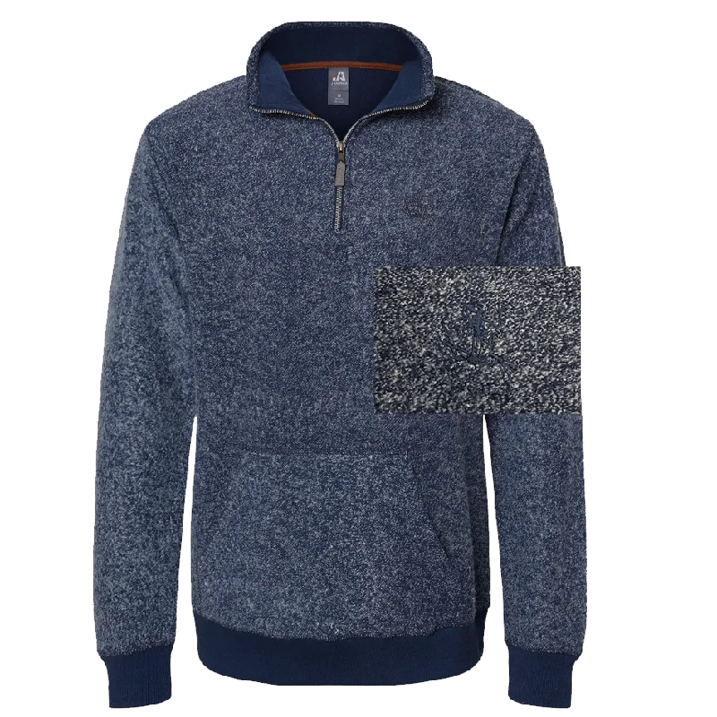 Simple Apparel Bone Frog Aspen Fleece Quarter Zip Sweatshirt