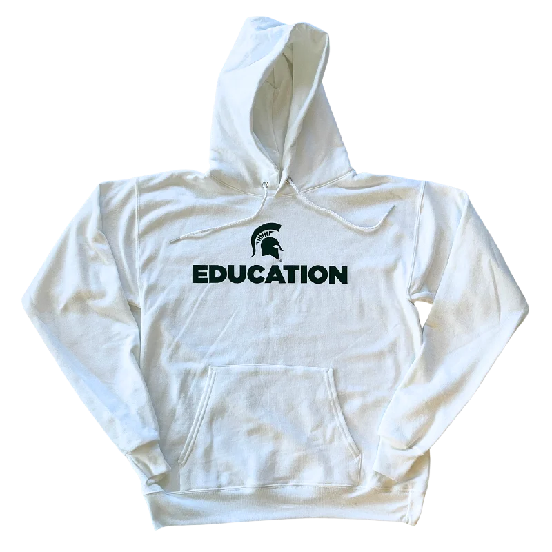 Casual Knit Tops College of Education “Education” Unisex Hoodie