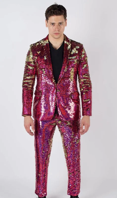 Weekend Wear Any Old Iron Men's Hologram Suit