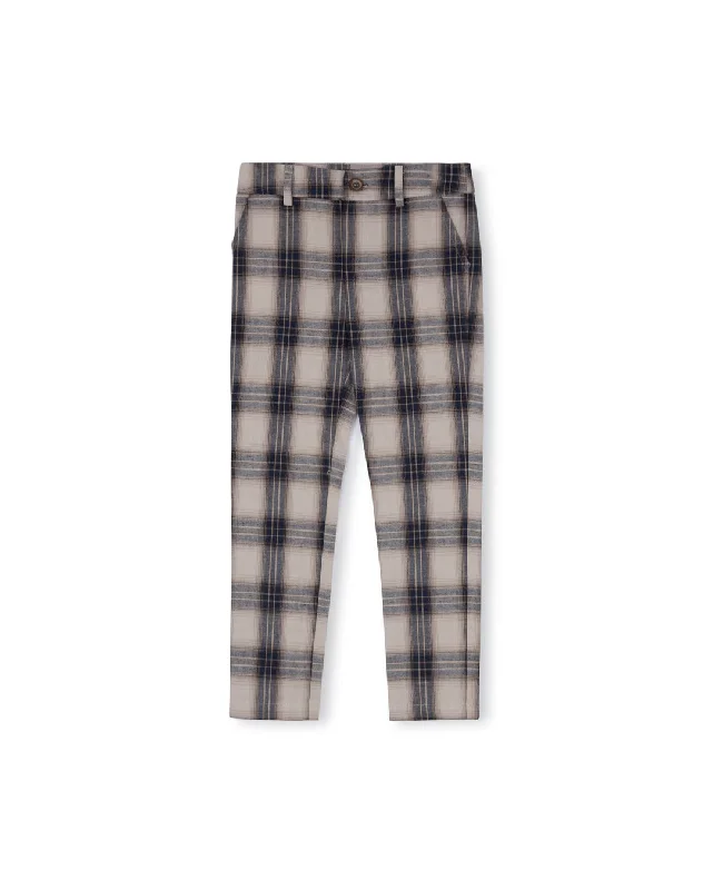 Fashion Comfort ONE CHILD PLAID PANTS [FINAL SALE]